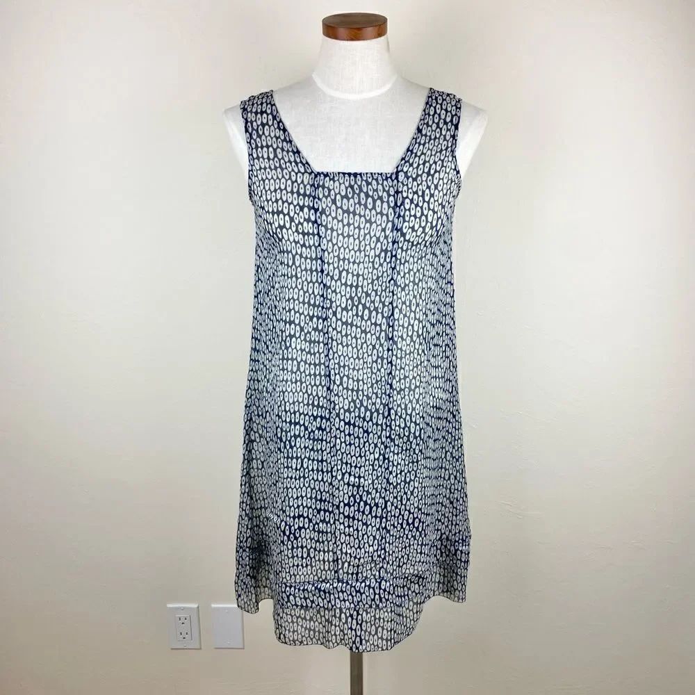 Eileen Fisher Silk Sleeveless Midi Dress